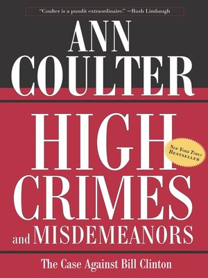 cover image of High Crimes and Misdemeanors